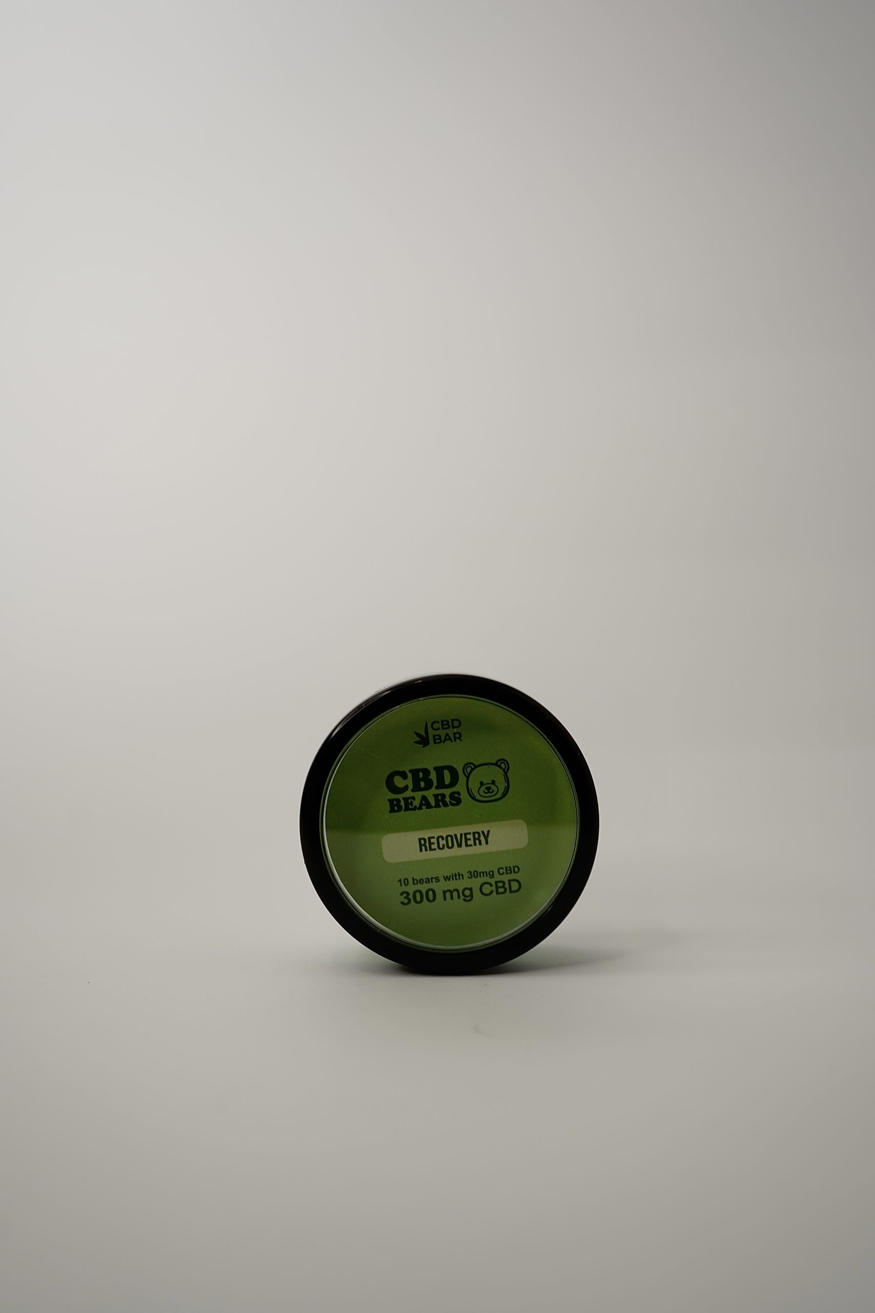 Желейні КБД ведмедики 10шт зі смаком яблука Шайба 16g 300mg CBD Vegan