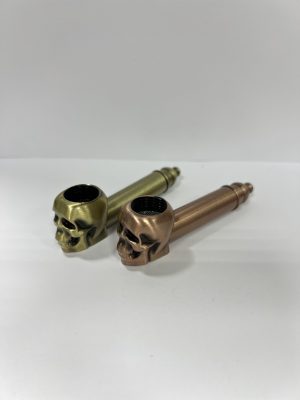 Трубка курильна "Череп" № 8029