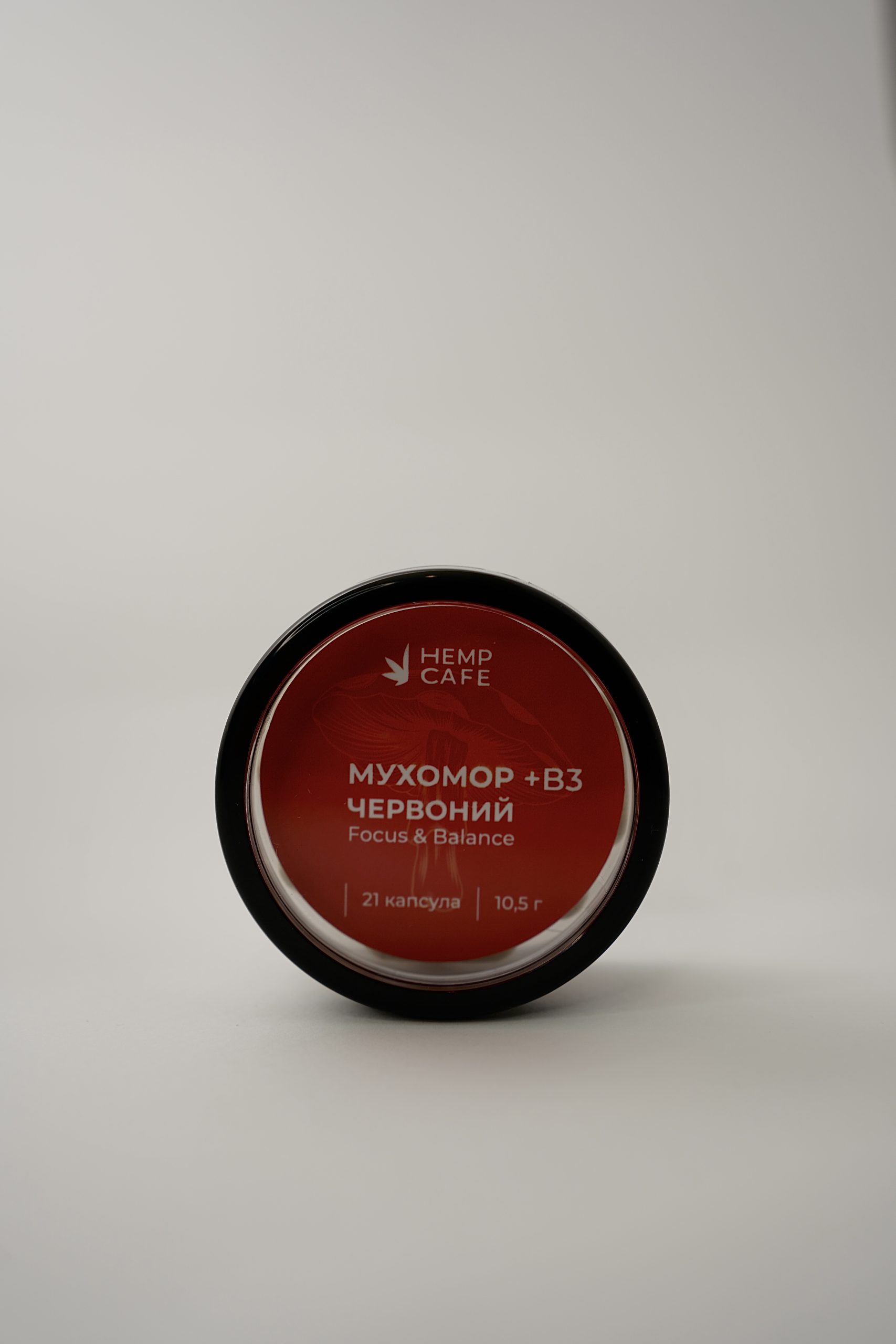 Капсули 21шт Пантерний мухомор + Червоний + Нііацин в Шайбі 10,5г Вирощено в Україні