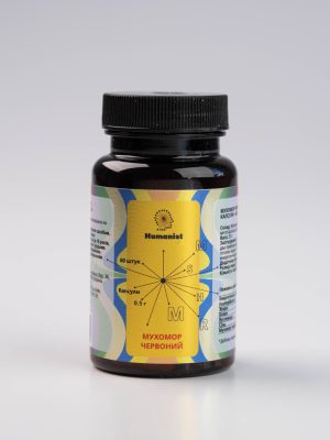 Дієт. добавка Мухомор червоний, Humanist, 60 капс (0.5 г)