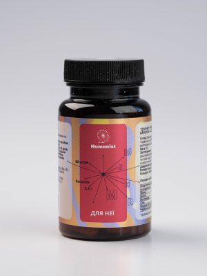 Дієт. добавка "Для неї" (Червона щітка, Борова матка), Humanist, 60 капс (0.5 г)