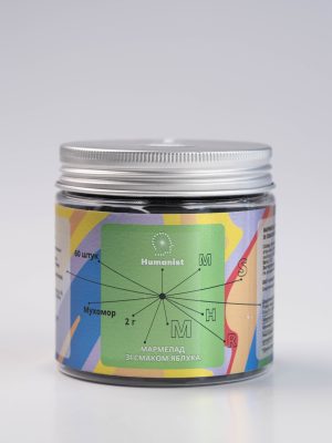 Мармелад із Мухом.червоним зі смак. яблука, Humanist, 60 шт по 2 г