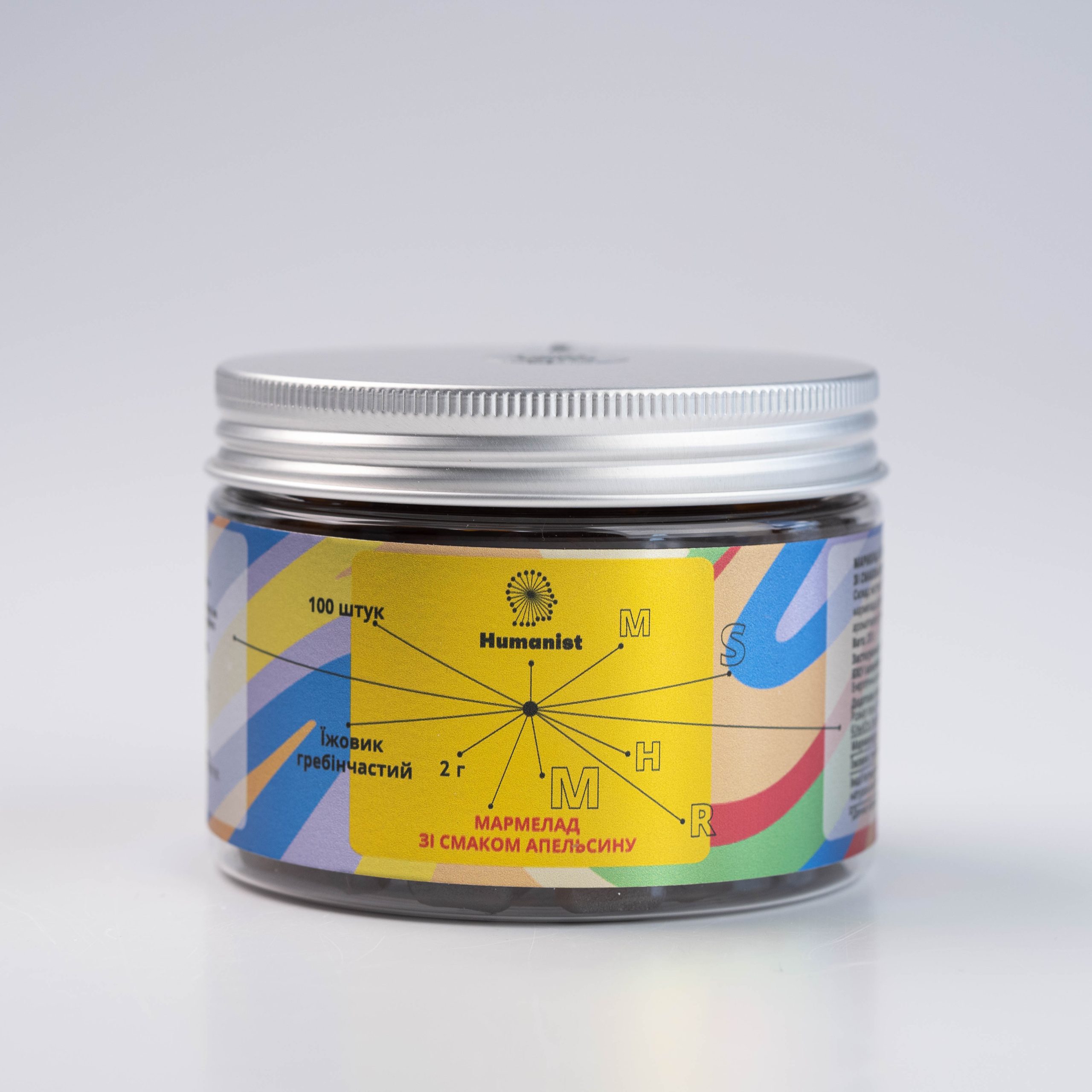Мармелад з Їжовиком гребінч. апельсин, Humanist, 100шт по 2г