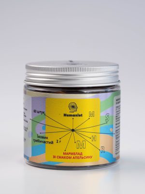 Мармелад з Їжовиком гребінч. апельсин, Humanist, 60шт по 2г