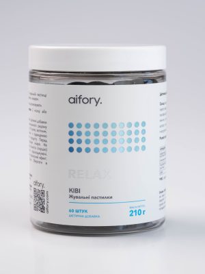 Жувальні пастилки Релакс Ківі, aifory, 60 шт