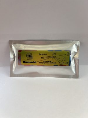 Батончик з Агаріком, Кордицепсом, Майтаке, Humanist, 30 г
