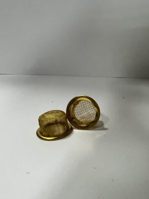 Сітки для курильних трубок 16мм з ободком Gold