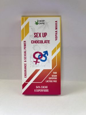 Шоколад темний "SEX UP" плитка 40г TM Hemp Cafe