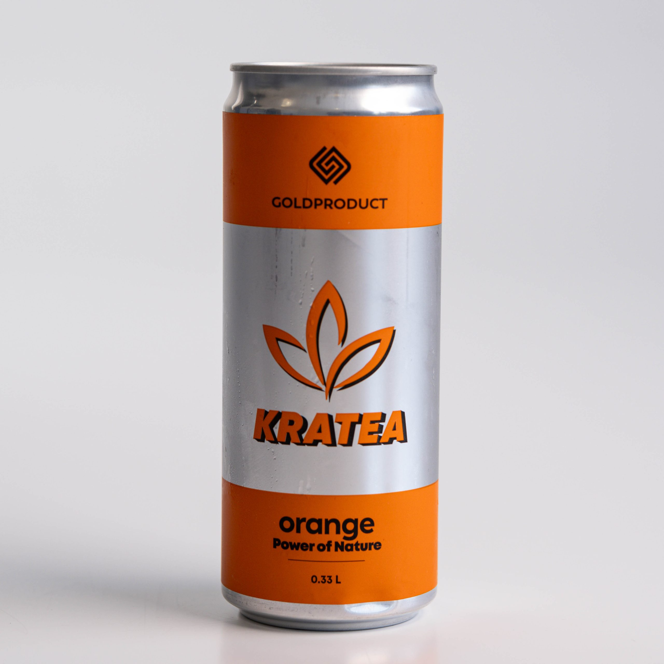 НАПІЙ безалкогольний KRATEA Orange, 0,33 л. жб