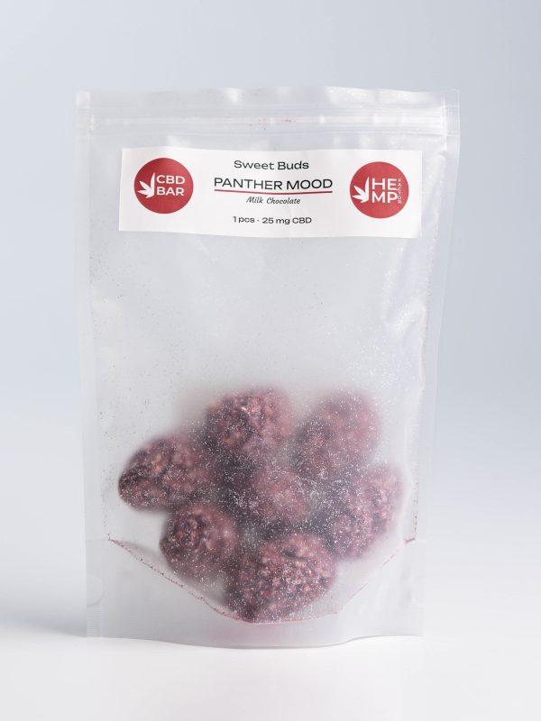 Sweet Buds PANTHER MOOD 10g 0.5 g Amanita pantherina з білого шоколаду - Зображення 2