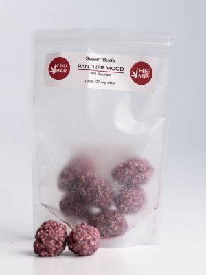 Цукерка Sweet Buds PANTHER MOOD 10g 0.5 g Amanita pantherina з білого шоколаду