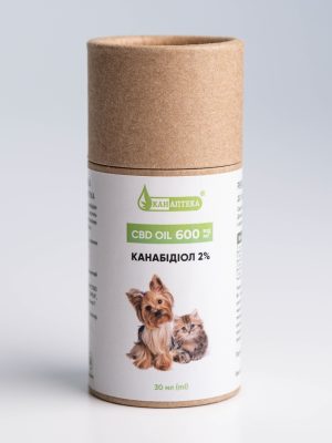 Добавка дієтична Pets "Олія CBD 600mg" 30мл 2%