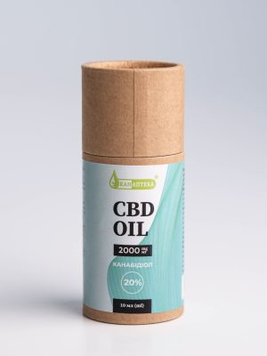Добавка дієтична"Олія CBD 2000mg" 10мл 20%