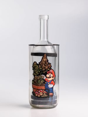 Сувенірна скляна конструкція "Mario"