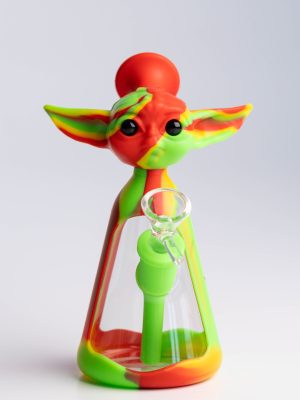 Cиліконовий бонг 18см "Йода"