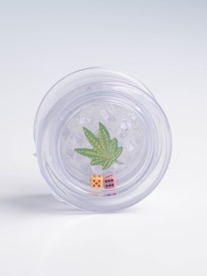 Гріндер пластиковий 55*32мм № GT-103E