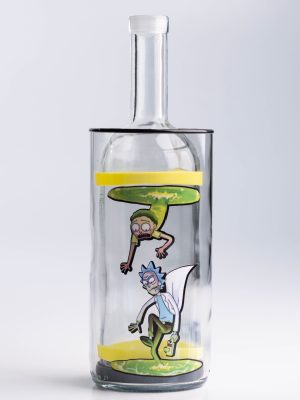 Бонг скляний водяний 'Rick and Morty'