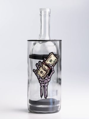 Бонг скляний водник "Dollar"