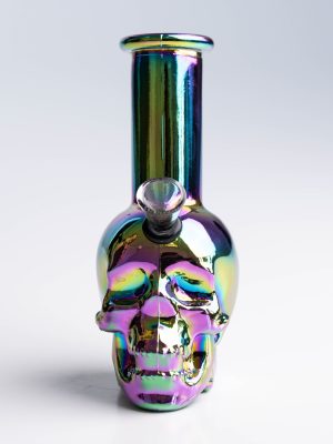 Бонг/череп/скло 15см. "Хамелеон" GT-055S