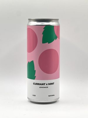 Soda CURRANTx MINT напій безалкогольний газований натуральний 0.33 (БАНКА), л