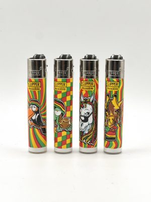 Запальничка "D24 CLIPPER CP21RH RASTA ANIMALS D"