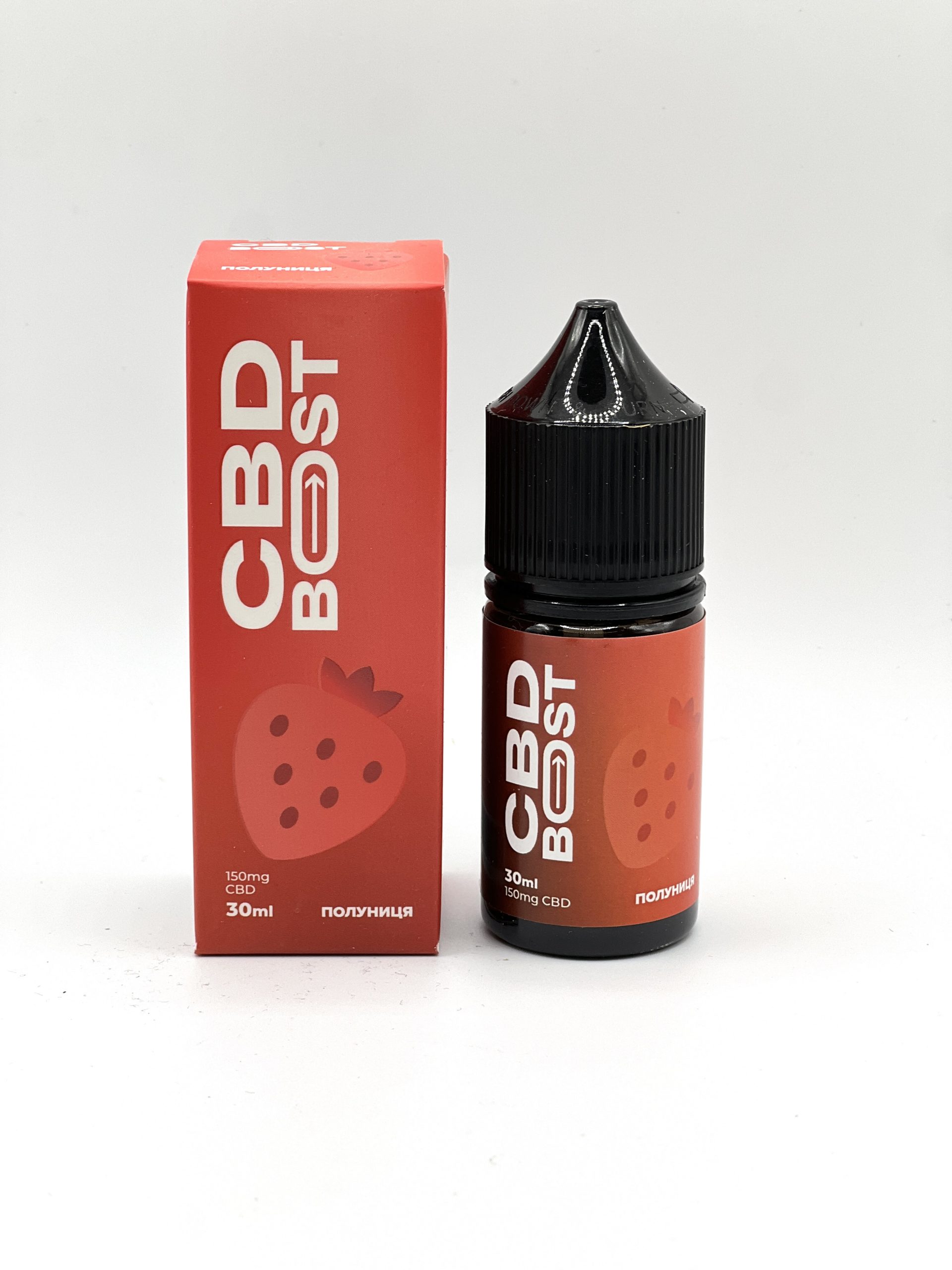 Дієтична добавка CBD BOOST 30 мл 150 мг полуниця