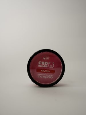 Желейні КБД ведмедики 10шт зі смаком полуниці  Шайба 16g 200mg CBD Vegan