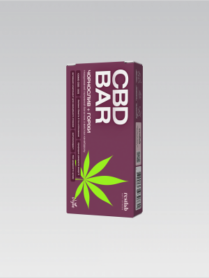 Батончик CBD BAR Чорнослив+Горіхи (50г)