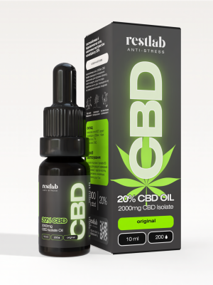 Олія 20% СBD Isolate RESTLAB (10мл)