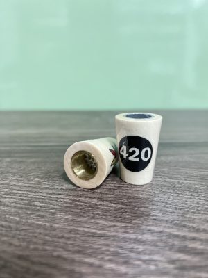 Ковпак дерев'яний із латунною вставкою