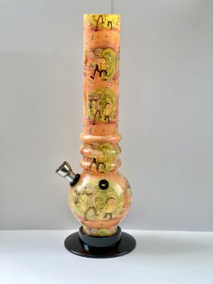 Бонг акріловий 26см. GT-034KB "Графіті"