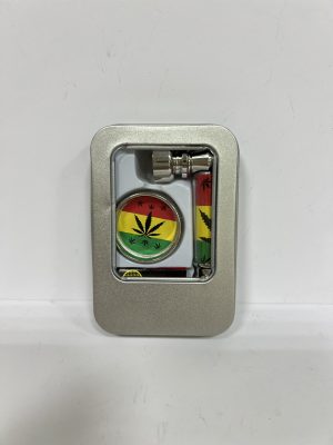 Набір для куріння 3 в 1(трубка/гріндер/сітки) UZG-0225