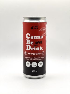 Canna Be Drink - Energy Cola з канабідіолом (330мл)