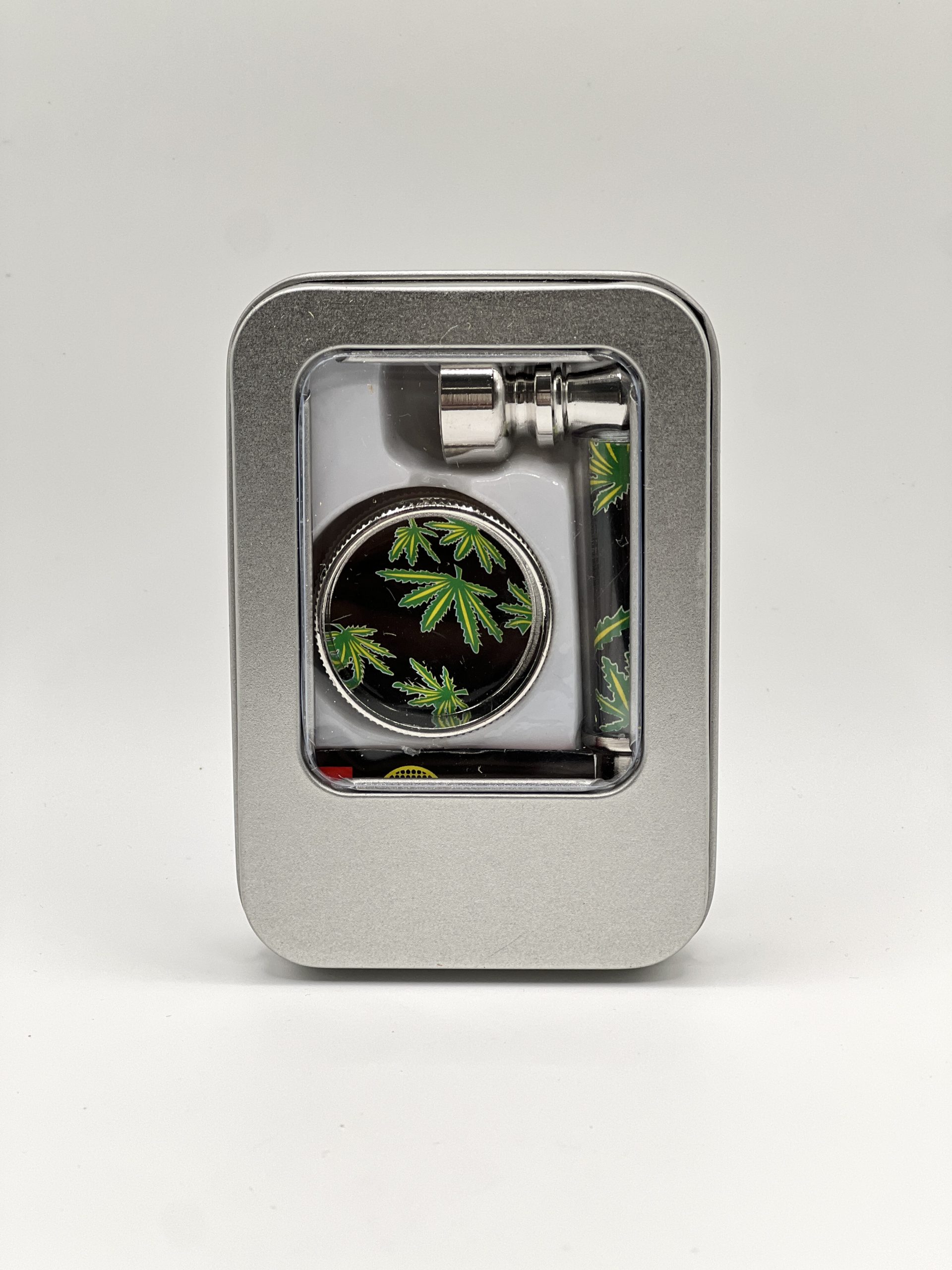 Набір для куріння 3 в 1(трубка/гріндер/сітки) UZG-0225