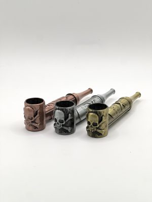 Трубка курильна металева "Scull"