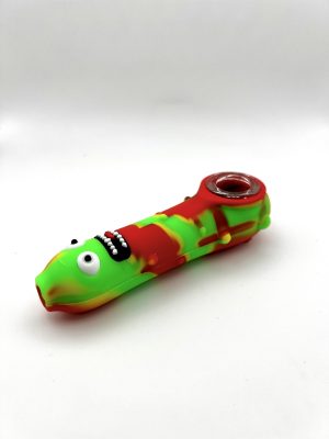 Трубка курильна силікон/скло "Огірок" GT-046F